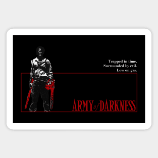 Army of Darkness V2 (White Text) Magnet